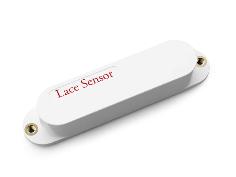 LACE Sensor Red - Single Coil Pickup - White image 1