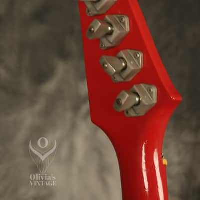 1965 Gibson reverse Firebird III w/non-reverse headstock original CARDINAL RED!! image 16