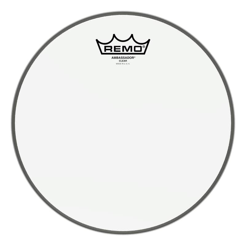 Remo - BA-0310-00- - Batter, Ambassador, Clear, 10" Diameter image 1