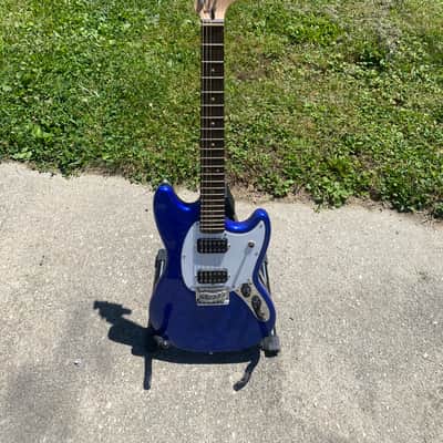 Squier - 2018 Bullet Mustang HH Electric Guitar Imperial Blue - USED image 1