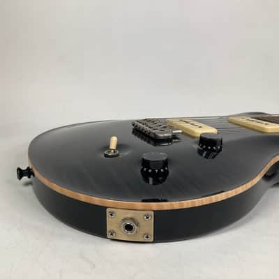 1999 PRS McCarty Soapbar 10 Electric Guitar Black Brown Woodgrain With Case image 15