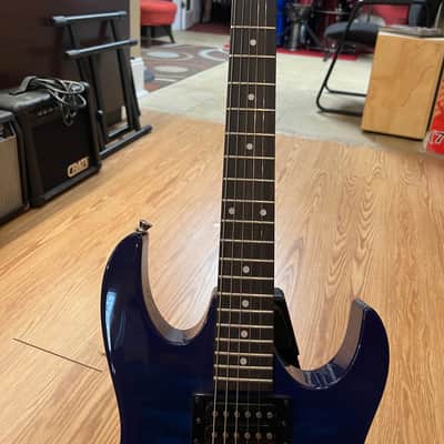 Ibanez Gio GS Solid Body 2000s Dark Blue Burst image 4