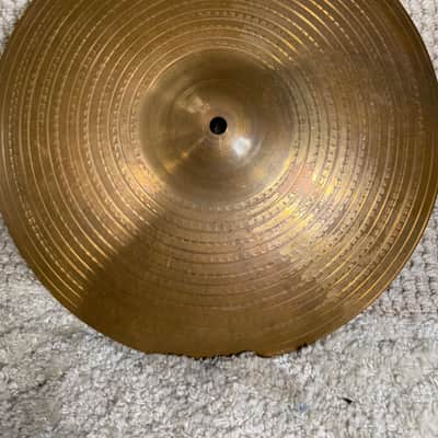 Zildjian 14" A. Zildjian '60s Stamp Hi-Hat Cymbals (Pair) 1960s - Traditional image 5