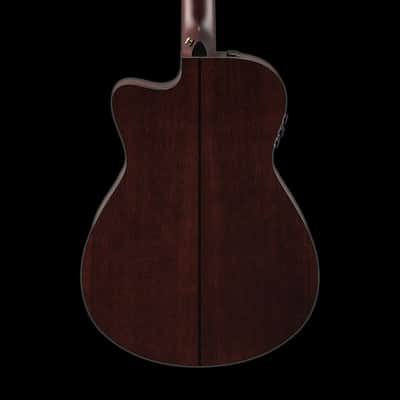 Yamaha TAS3 C TransAcoustic Concert Sand Burst Acoustic Electric Guitar with Case image 2