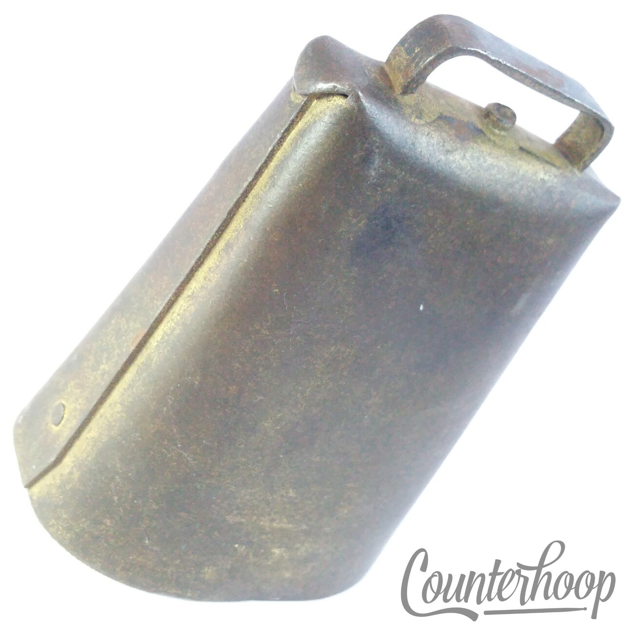American Cowbell 8"x3.5x5 Vintage 50s Steel Latin Percussion Drum Set Accessory — main photograph