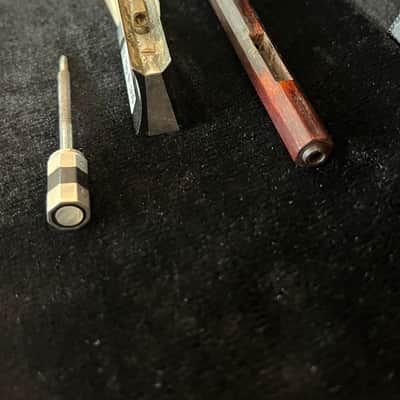 FC Pfretzschner stamped Violin bow vintage antique 60.79 grams approx image 14