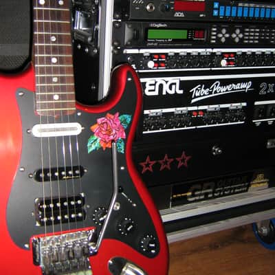 Kramer Focus 3000 Vintage 1980’s Candy Apple Red with original hard case. image 1