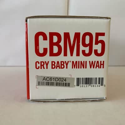Dunlop CBM95 Cry Baby Mini Wah 2015 - Present - Black image 11