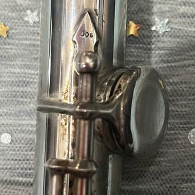 RARE Moritz Max Monnig Professional Handmade Solid Silver German Flute 1930-40 - sterling silver image 3
