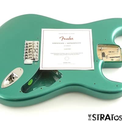 Fender American Professional Classic Strat BODY +HARDWARE, Faded Sherwood Green image 2