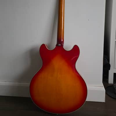 Sire Larry Carlton H7 2022 Semi-Hollow Electric Guitar – Cherry Sunburst – Excellent image 6