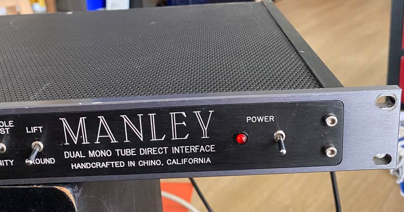 Manley Labs Dual mono tube direct interface DI image 1