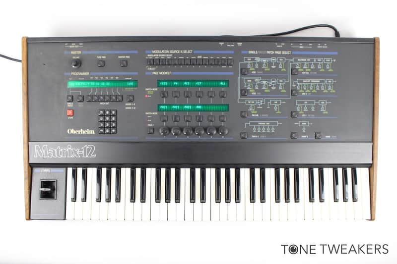 Oberheim Matrix-12 Synthesizer Keyboard *Pro-Refurbished* VINTAGE SYNTH DEALER