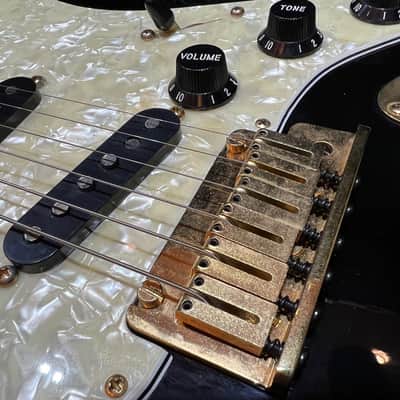 1995 Fender Custom Shop Black Beauty Strat LE Stratocaster Limited Edition image 7