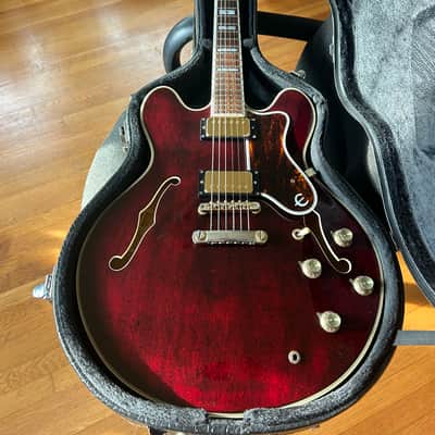 Epiphone Sheraton (Japanese Domestic) 1984 Wine Red image 1