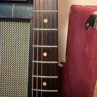 Fender Jaguar 1963 - Candy Apple Red with Matching Headstock [DEMO VIDEO] image 9