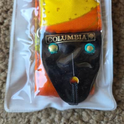 NOS Vintage 1970's Columbia Mod Guitar Strap in Original Packaging! image 2