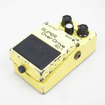 BOSS SD-1 Super Over Drive Made in Japan JRC4558DD Overdrive [518300] (08/26) image 1