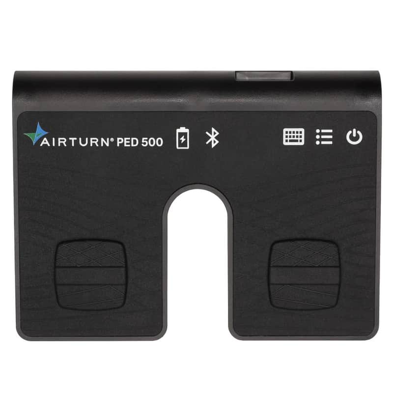 AIRTURN PED500 Professional Silent Wireless Bluetooth Foot Controller image 1