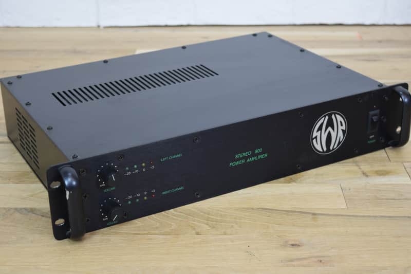 SWR Stereo 800 bass power amp near MINT!-used amplifier for sale