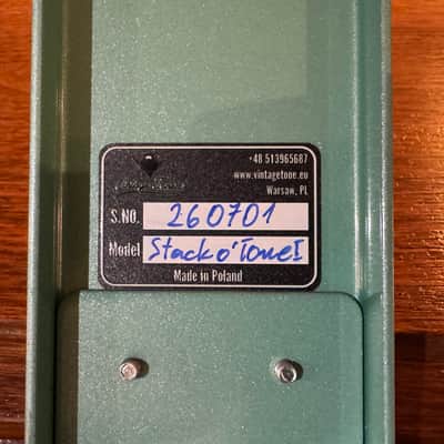 Stacker for Fender Rhodes piano Vintage Tone Stack O' Tone 2026 - Teal metalic image 15