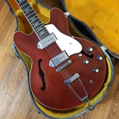 Epiphone Casino 1966 Sparkling Burgundy original vintage Kalamazoo USA gibson e-230-td image 2