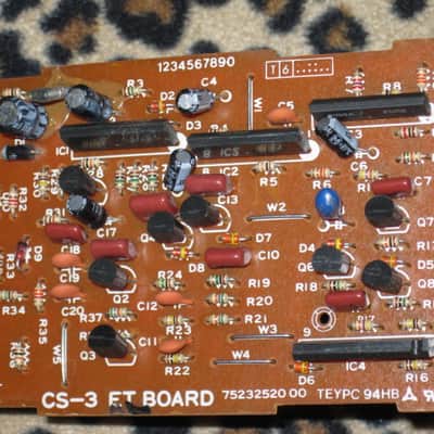 used Boss CS3 Compression Sustainer (1991) Black Label TAIWAN + battery & strings, CS-3 (NO: box/pw) image 8
