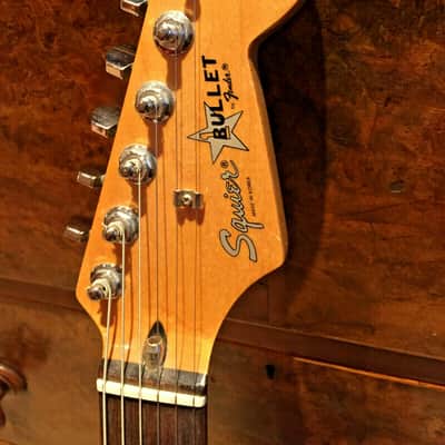 1989 Fender Squier Bullet Stratocaster, made in Korea, with good padded bag image 2