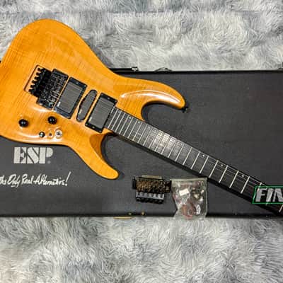 ESP Custom Shop Horizon HSH EMG Natural Flame Maple Top w/OHSC MIJ Japan image 11