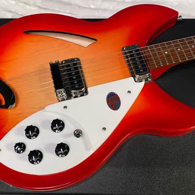 NEW! Rickenbacker 330 Fire Glo FG Fireglo - Semi Hollow Electric Guitar - Authorized Dealer - 7.65 lbs - G07726 image 3