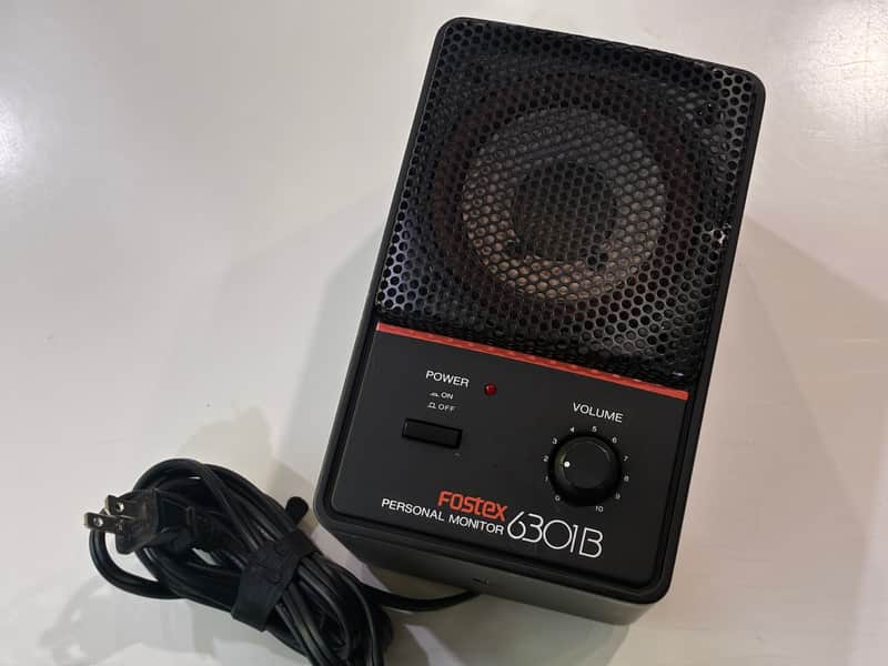 Vintage Fostex 6301B 80s 90s - Made in Taiwan - with XLR image 1