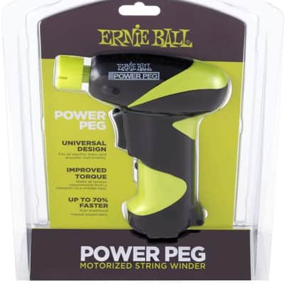 Ernie Ball Power Peg Winder Fits Electric, Acoustic And Bass Guitars 100% Genuine image 2