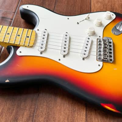 Nash Guitars Model S-57 Aged 3-Tone Sunburst Lollar Pickups NG5919 image 7