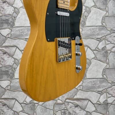 Suhr Classic T in Transparent Butterscotch with a Swamp Ash Body a Maple Neck and SS &SSCI Pickups Including a Hardshell Case image 2