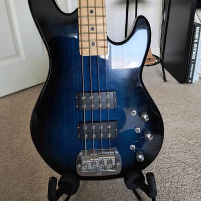 G&L Tribute Series L-2000 Bass with Maple Fretboard 2010s - Blueburst image 2