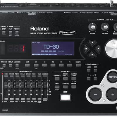 Custom padded cover for ROLAND TD-30 Drum Sound Module image 11
