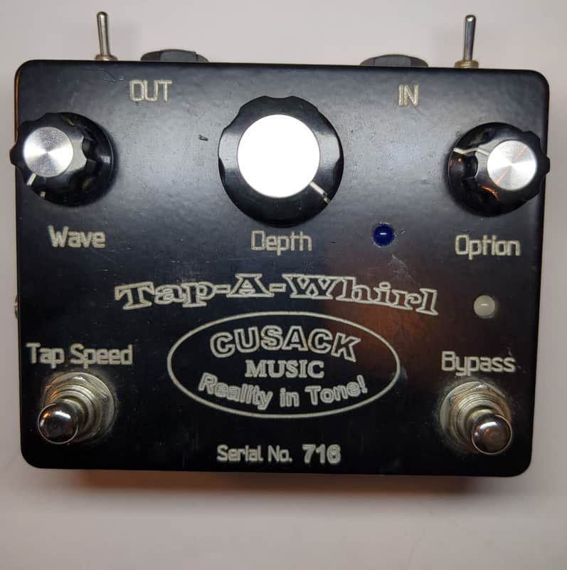 Cusack Music Tap-A-Whirl V2 2010s - Black image 1