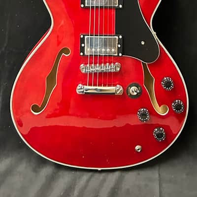 Rafferty Semi Hollow - Red image 3