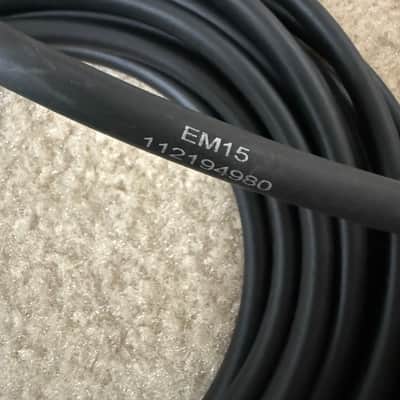 Live Wire Elite Quad XLR Microphone Cable - 15 ft. Black image 2
