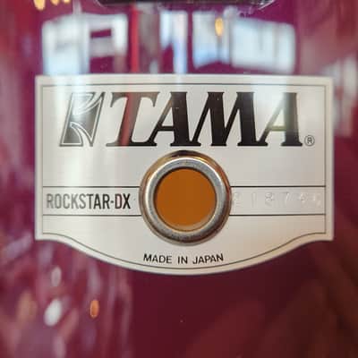 Tama Japan Rockstar-DX Drum Kit Mystic Purple w/ Floor Tom Legs & Rack Toms Mount image 3