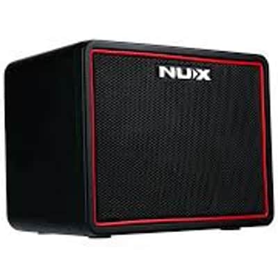 NuX Mighty Lite BT MKII 3-watt Desktop Modeling Amplifier - Black w/ Red image 1