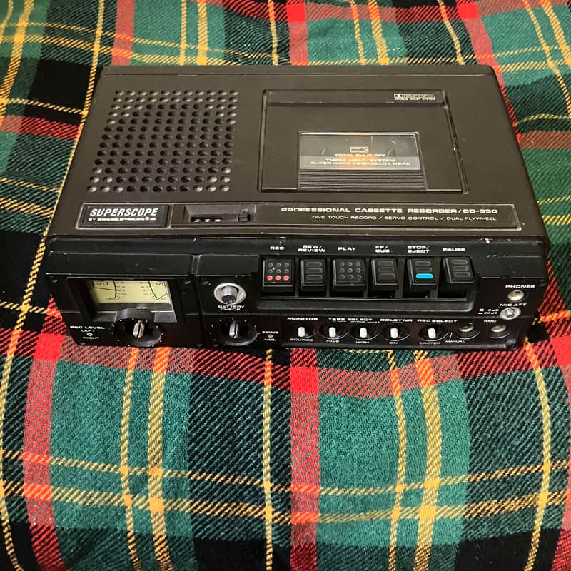 Vintage Superscope By Marantz CD-330 Professional Cassette Recorder For Parts or Repair image 1