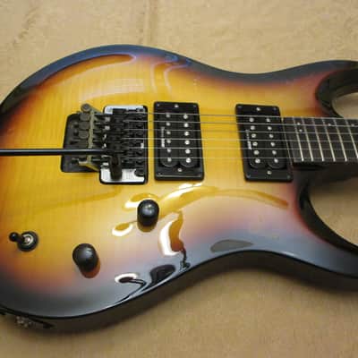 Washburn XM DLX-FR Flamed Tobacco Burst | Reverb