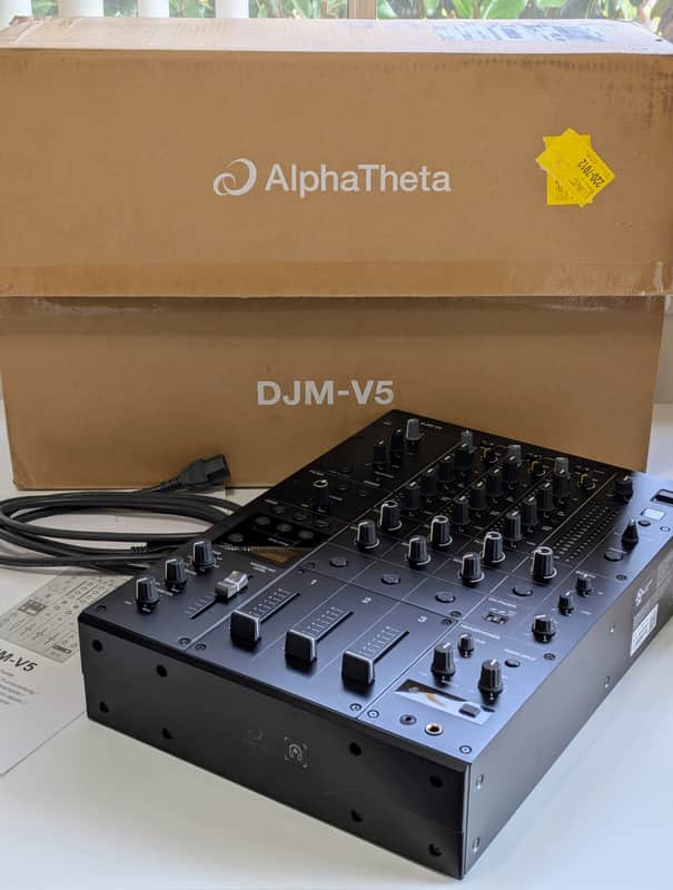 AlphaTheta DJM-V5 3-Channel DJ Mixer image 1