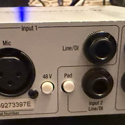 Digidesign MBox 2 Mini USB Audio Interface 2000s - Blue image 3