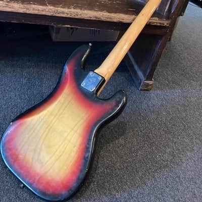 Fender Precision bass left-handed 1975 - Sunburst image 13