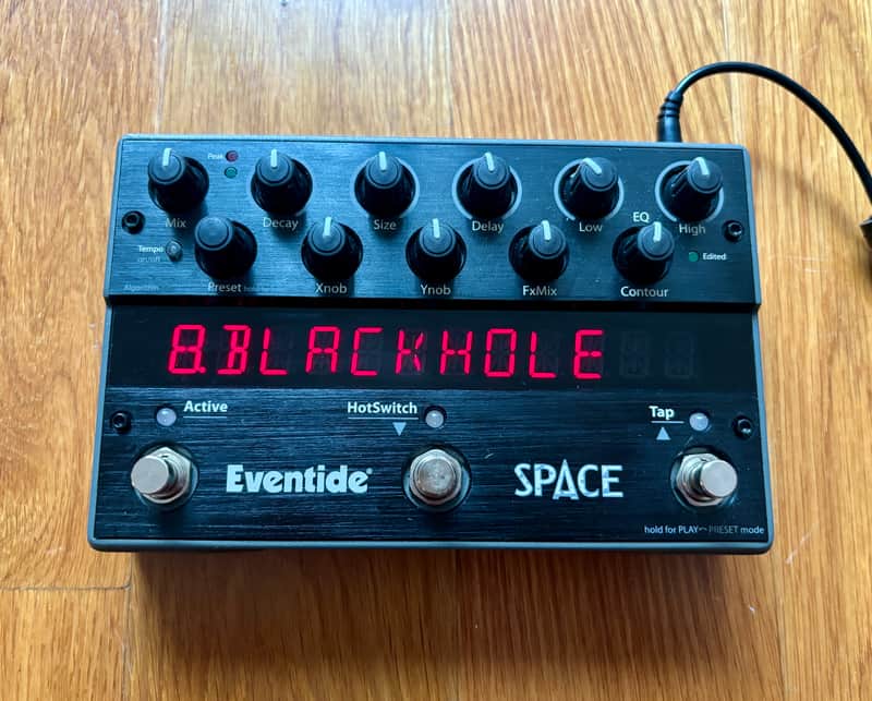 Eventide Space 2010s - Black