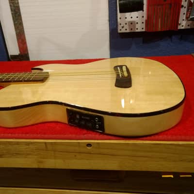 Thin Body Acoustic Guitar, NRS by New Sound Acoustic Handcrafted American image 6