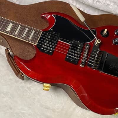 NEW! Gibson SG Standard '61 Maestro Vibrola Vintage Cherry - 7.45 lbs - Authorized Dealer! G07242 image 7