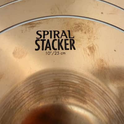Zildjian 10" FX Spiral Stacker Cymbal 2015 - Present - Traditional image 11